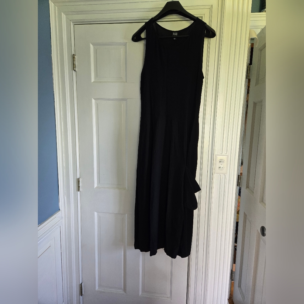 Eileen Fisher Black Maxi Dress